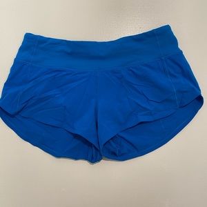 Lululemon Speed Up Shorts!!